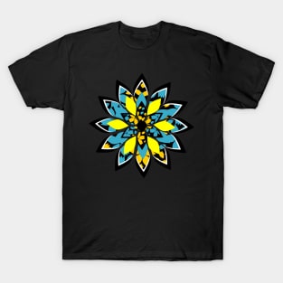 Joy and a tropical flower T-Shirt